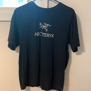 Arcteryx, Mens Black Tee, Large